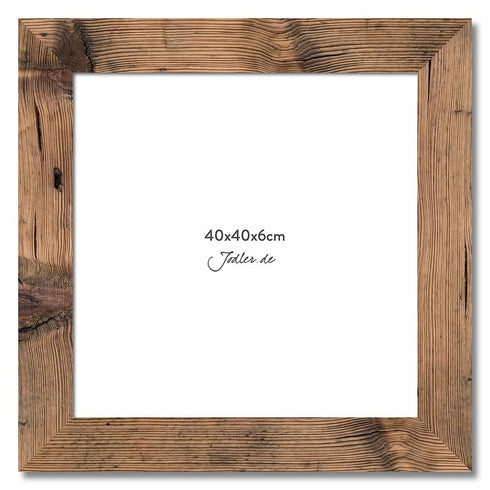 Altholzbilderrahmen 40x40|6cm